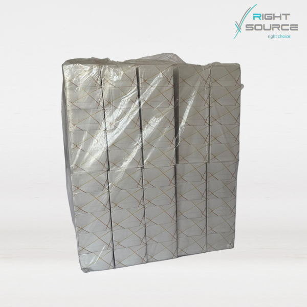 50 علبة مناديل ورقية 100 ورقة طبقتين