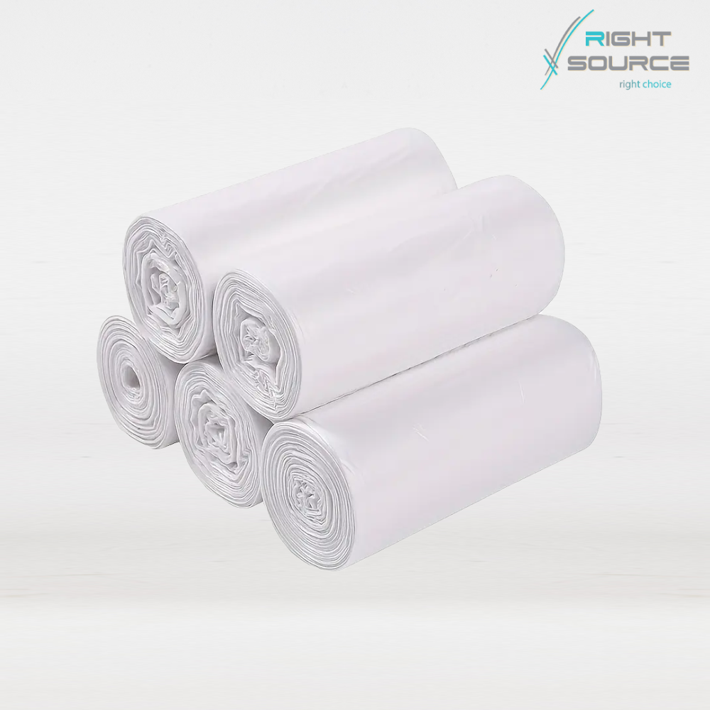 اكياس نفايات ابيض صغير 10 جالون