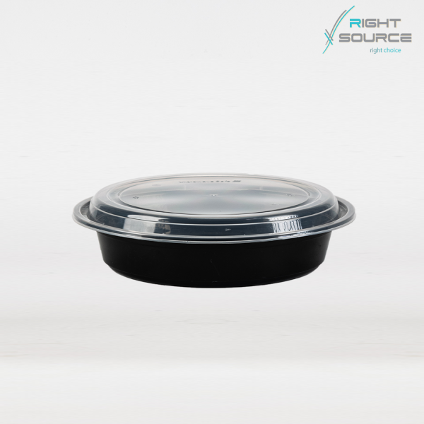 طبق دائري ميكرويف اسود 10 قطعة مقاس -RO24