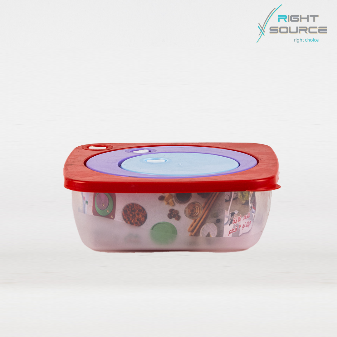 علبة حافظة ثلاجة ميلانو / 3 احجام مختلقة - الصورة 2