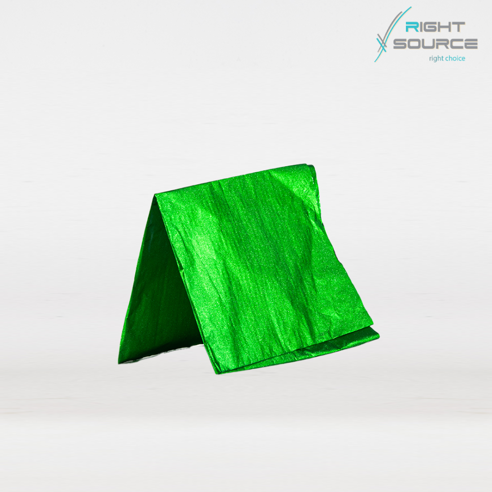 ورق المونيوم شيكولاتة اخضر 5 كجم